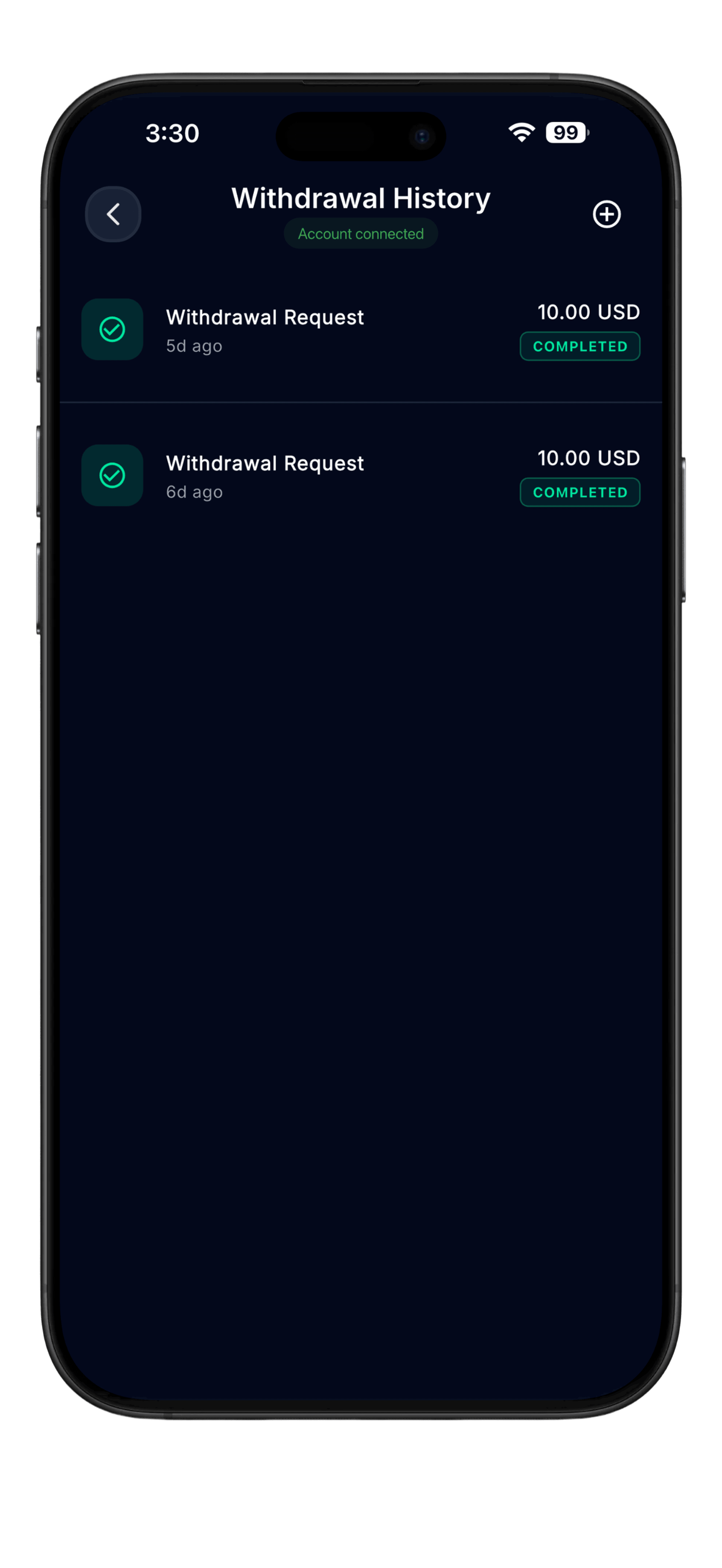 Withdraw History